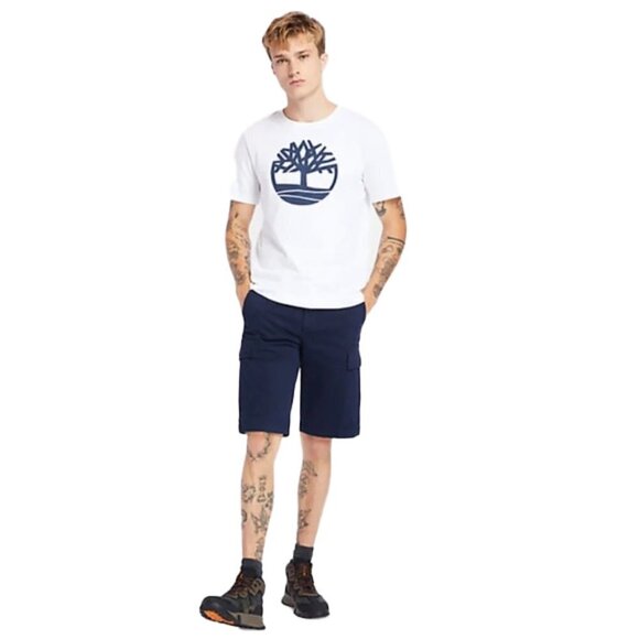 ❤️ TIMBERLAND KBEC RIVER TREE TEE WHITE Tshirt Size Medium - Picture 1 of 8